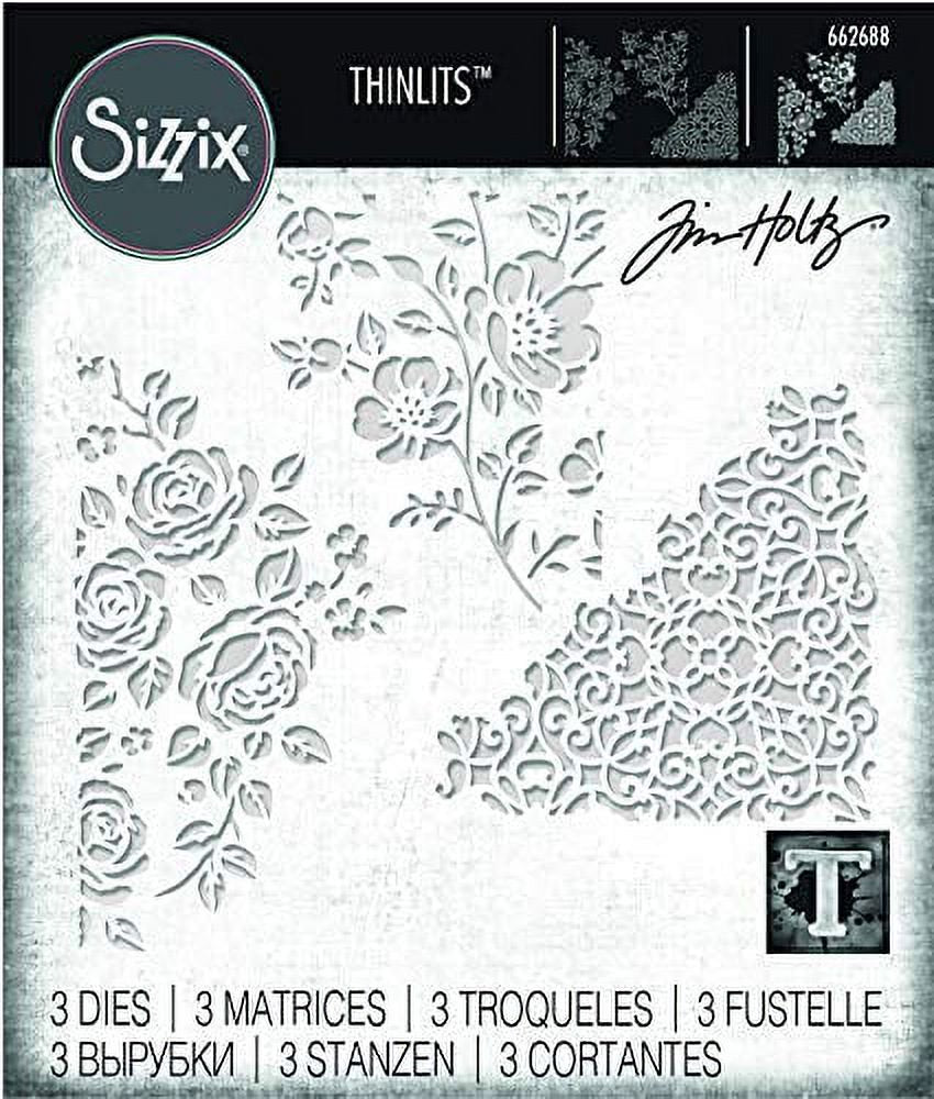 662688 Thinlits Dies by Tim Holtz - Mixed Media No.5