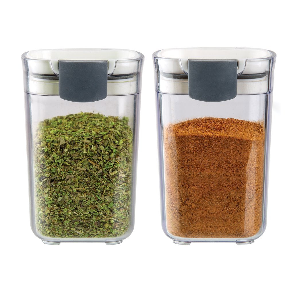 Prep Solutions White Seasoning Keepers Set of 2