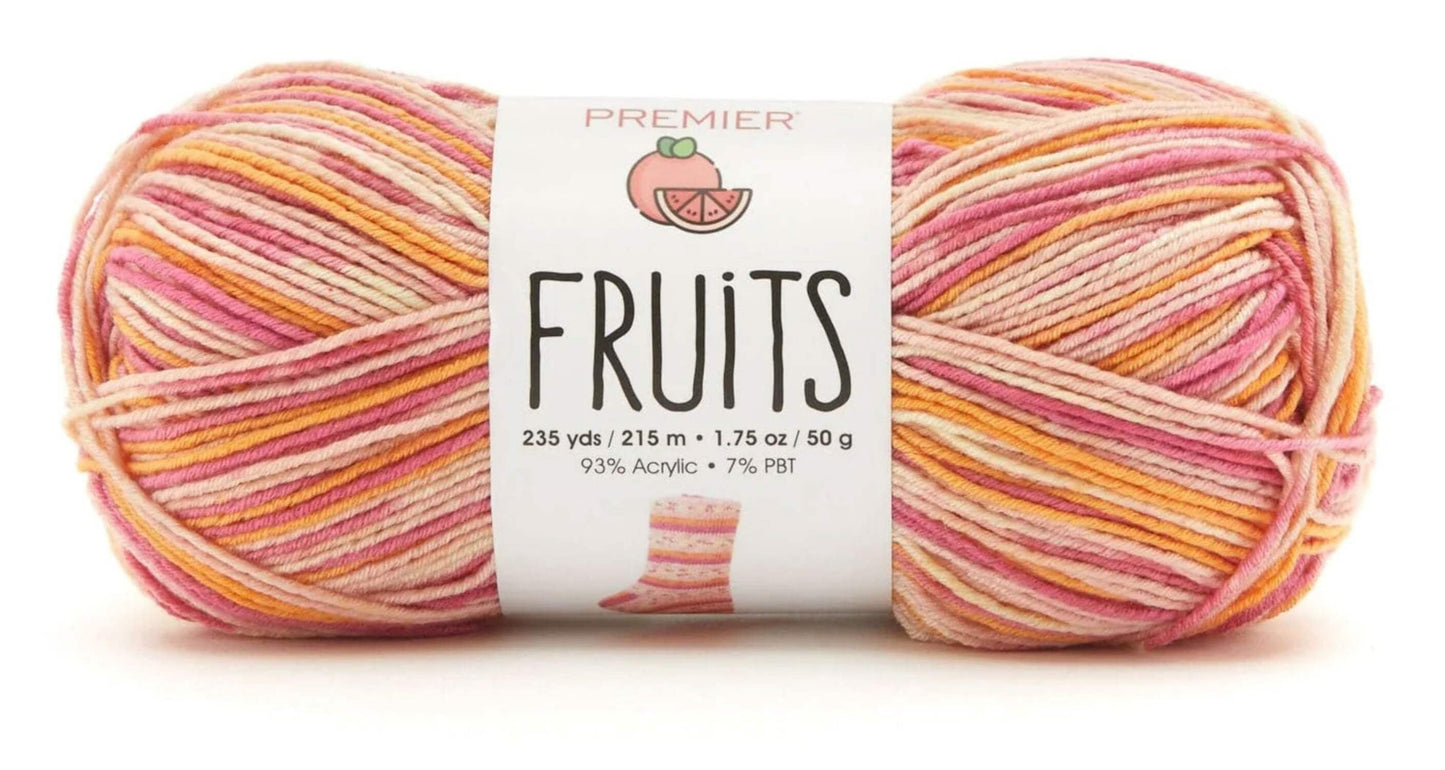 Premier Fruits Yarn-Watermelon