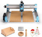 Genmitsu CNC Router Machine 4040-PRO for Metal Acrylic Cutting Milling, GRBL Control, Lead Screw Driven, 3 Axis Engraving, Working Area 15.7” X 15.7” X 3.1”