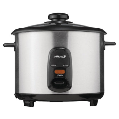 New TS-20 10-Cup Uncooked/20-Cup Cooked Rice Cooker, Stainless Steel