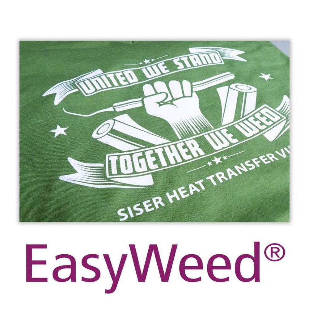 Easyweed HTV Iron on Heat Transfer Vinyl 12" X 2Ft Roll - Bright Red