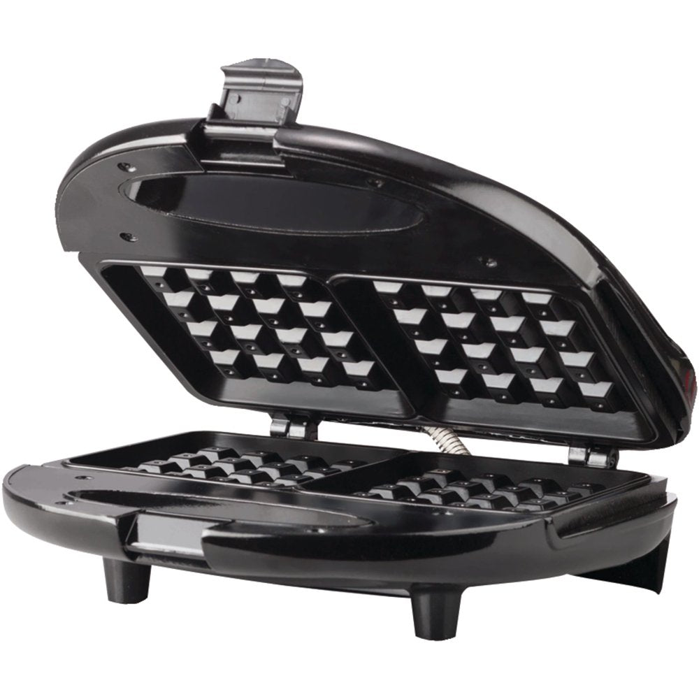 TS-243 Non-Stick Dual Waffle Maker - Black