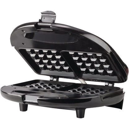 TS-243 Non-Stick Dual Waffle Maker - Black