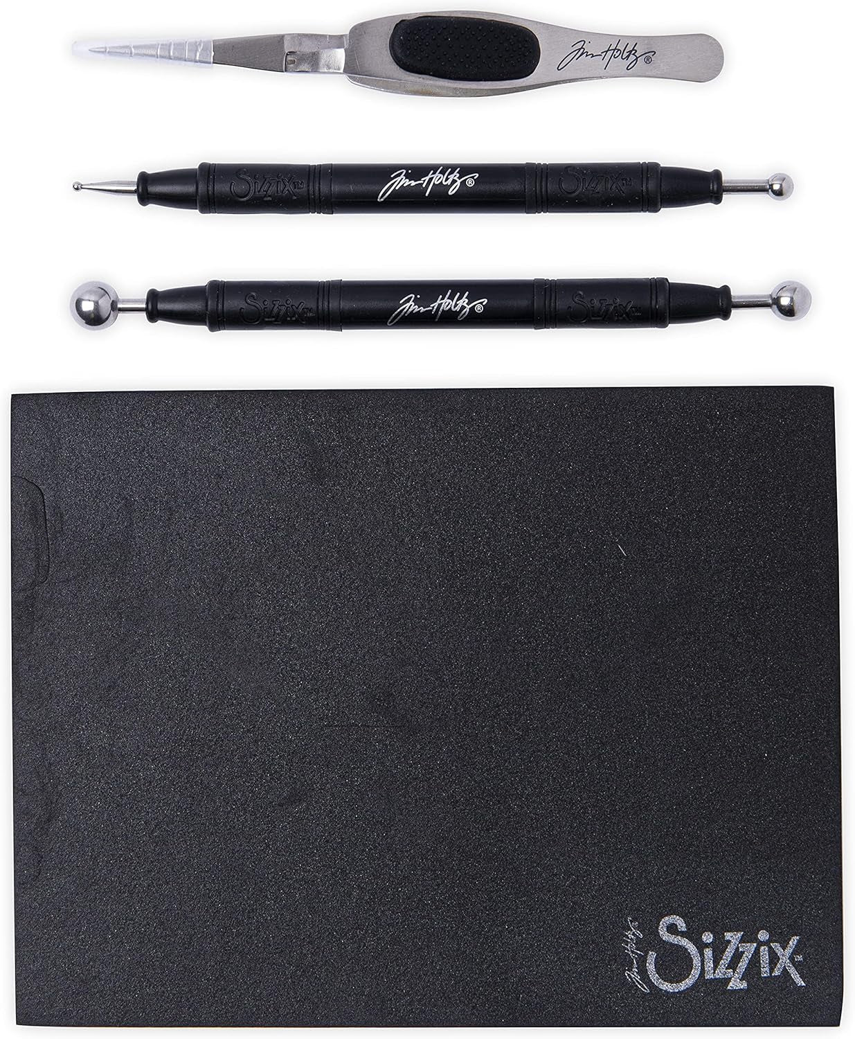 (Black) Tim Holtz Shaping Kit 665304 – Scrapbooking and Cardmaking Paper Sculpting Set, One Size