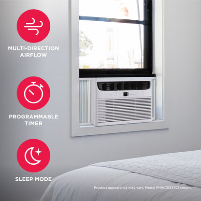 6,000 BTU Window Room Air Conditioner up to 250 Sq Ft, White