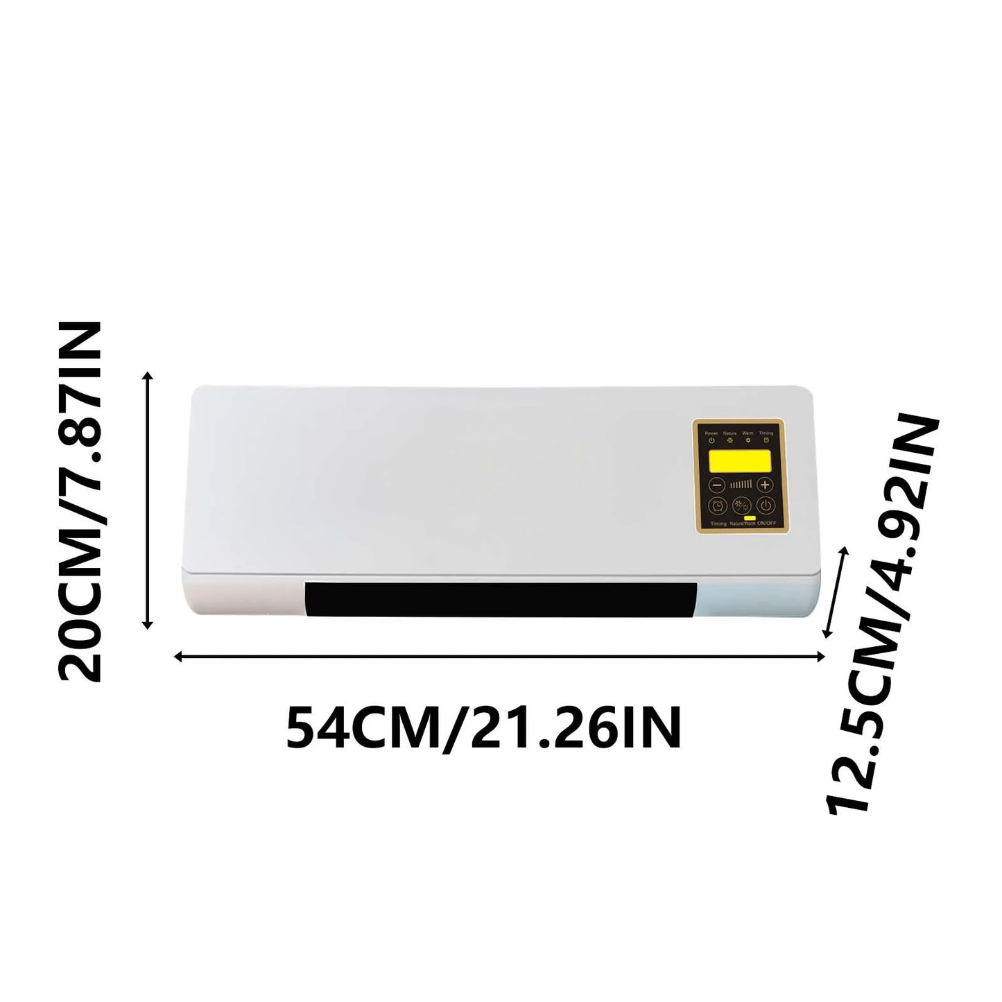 14000 BTU Ductless Portable Air Conditioners No Windows Needed, Wall Air Conditioner with Heaters, Split Ac Heating System, Fast Heating