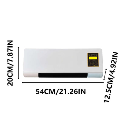 14000 BTU Ductless Portable Air Conditioners No Windows Needed, Wall Air Conditioner with Heaters, Split Ac Heating System, Fast Heating