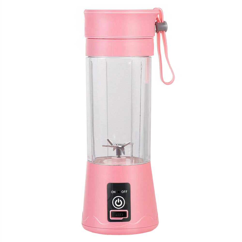 Portable Blenders Personal Juicer with USB Rechargeable Mini Fruit Juice Mixer for Smoothies Shakes 380ML