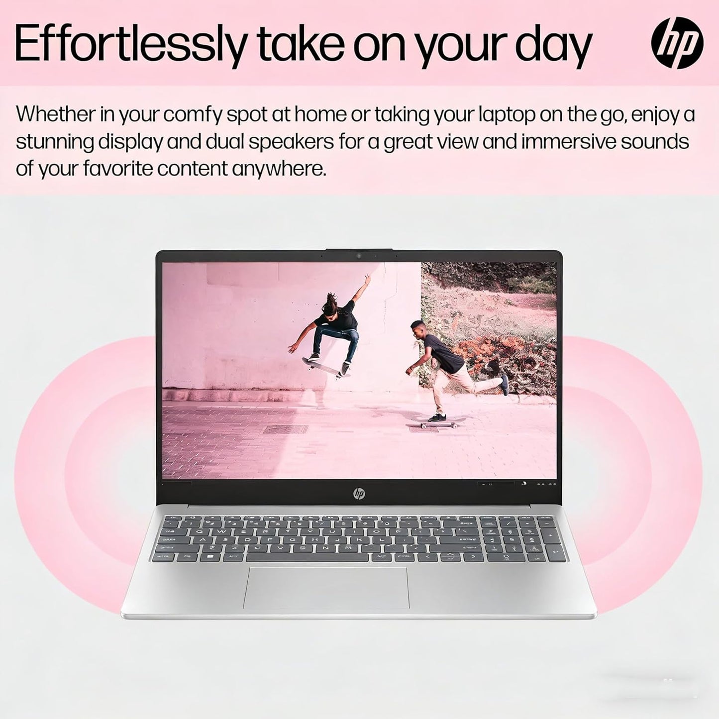 HP 15.6" FHD Laptop 2026 Edition with Copilot AI, 32GB RAM, 1TB SSD, Intel Processor, Long Battery Life, Lightweight 3.64 Lbs, Microsoft 365, Windows 11 for Students & Office