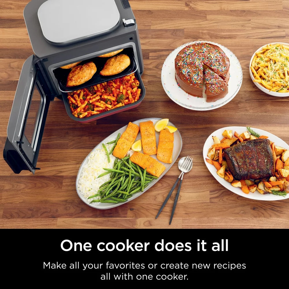 Combi All-In-One Multicooker, Oven, & Air Fryer, 10-In-1 Functions, Stainless Steel, SFP700