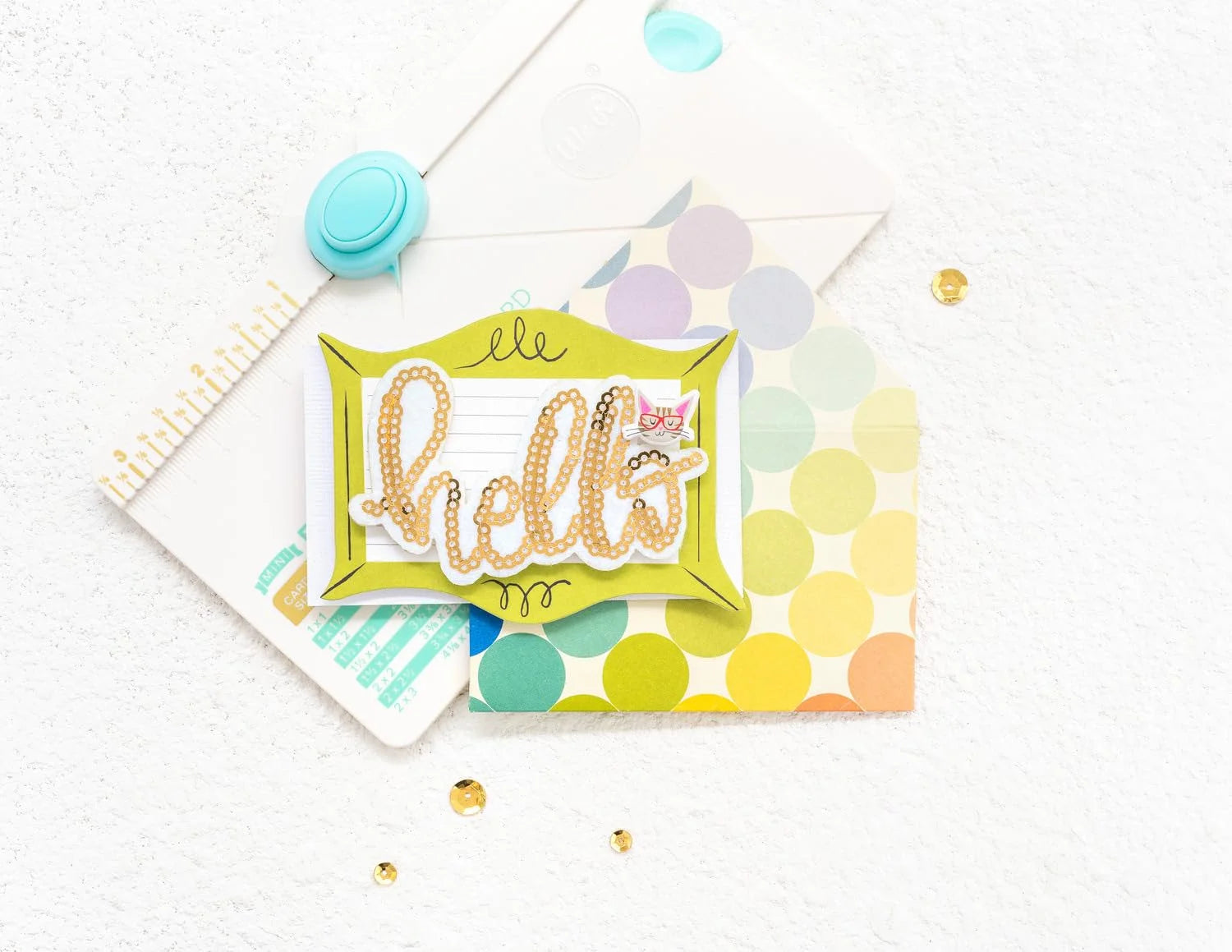 Mini Envelope Punch Board-