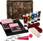 Speedball Deluxe Block Printing Kit - Includes Inks, Brayer, Bench Hook, Lino Handle and Cutters, Speedy-Carve Block, Mounted Linoleum Block (3472)