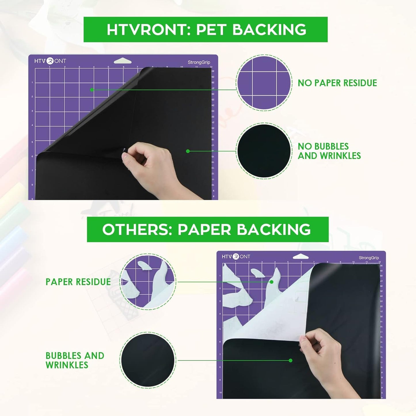 Permanent Vinyl Roll, 18 Rolls 12" X 3FT Multi-Color Permanent Adhesive Vinyl Compatible with Cricut Cutting Machine, Silhouette - Easy to Weed & Transfer, Indoor & Outdoor Decal