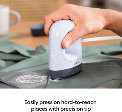 Cricut Easypress Mini™ LT - Blush Pink - Mini Heat Press | Pressing Shoes, Baby Clothes, T-Shirts, & More - Easy to Use with a Single Setting - Precision Tip - Portable Mini Iron