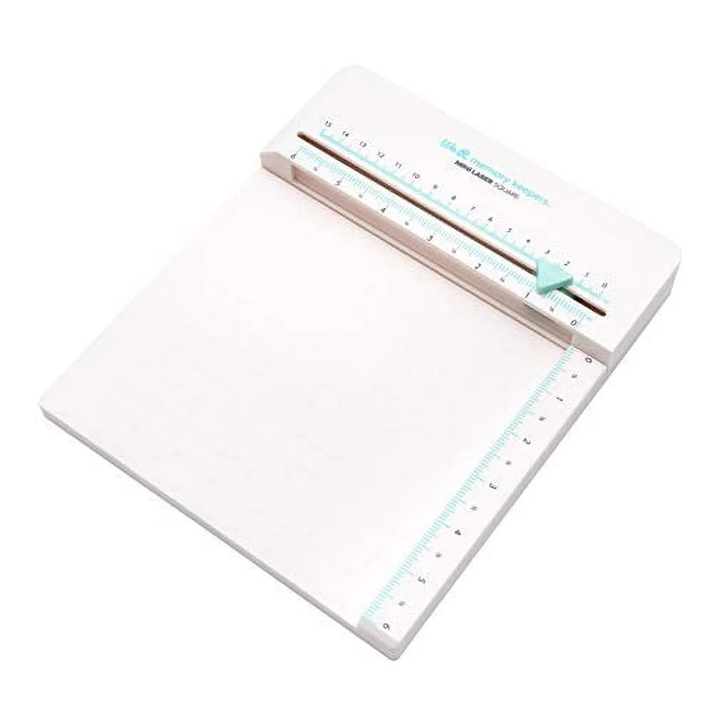 White Plastic Laser Square Mini, 6"X 6.5" Working Space