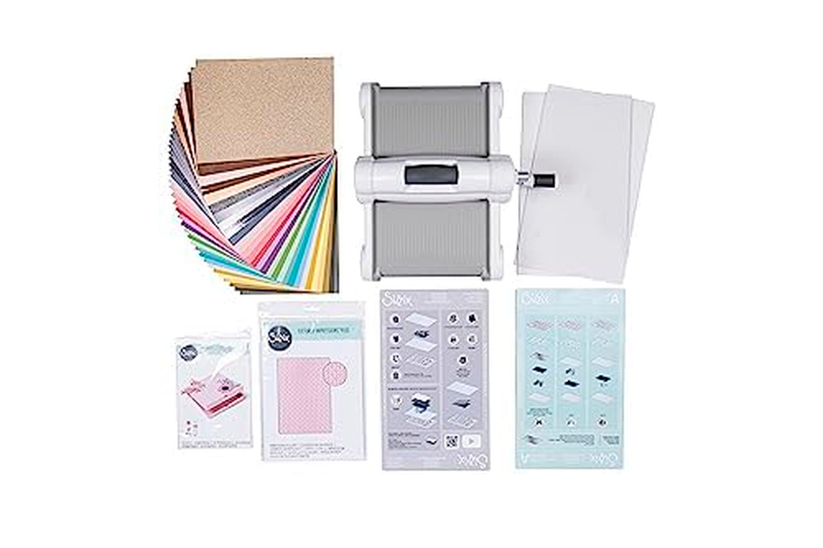 Sizzix Big Shot plus Starter Kit (9"), White/Grey