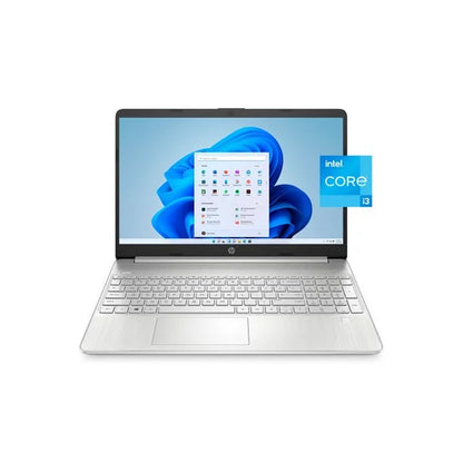 15.6" FHD Laptop, Intel Core I3-1115G4, 8GB RAM, 256GB SSD, Silver, Windows 11, 15-Dy2131Wm