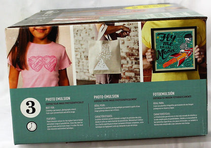 Advanced All-In-One Screen Printing Kit, Includes LED UV Exposure Lamp