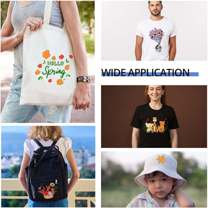 15X15 Heat Press Machine, 3Pcs Teflon Sheets, 47Pack HTV Vinyl Sheets