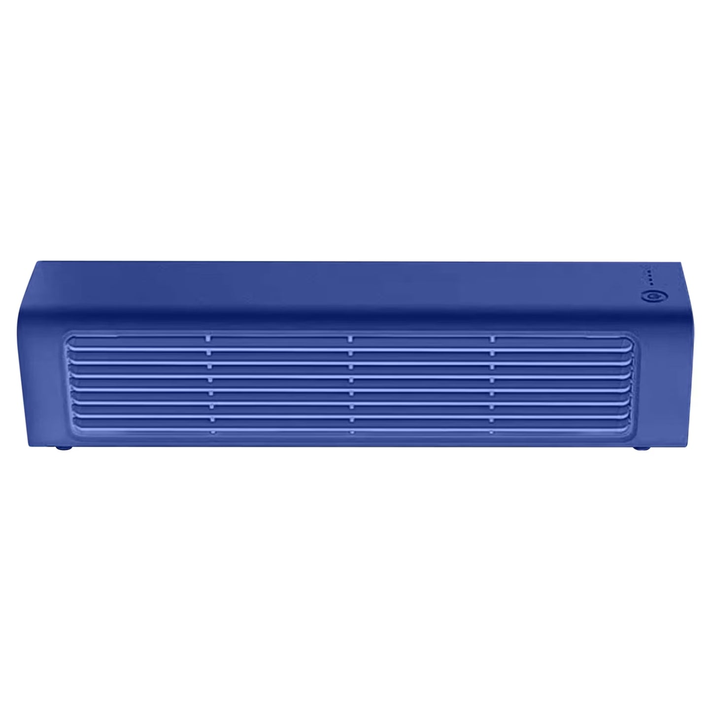 Portable Air Conditioner Fan for Bedroom, Bladeless Air Cooler, Rechargeable, Quiet, Wall-Mountable AC Fan for Small Rooms, Office, Dorm Use (Blue)