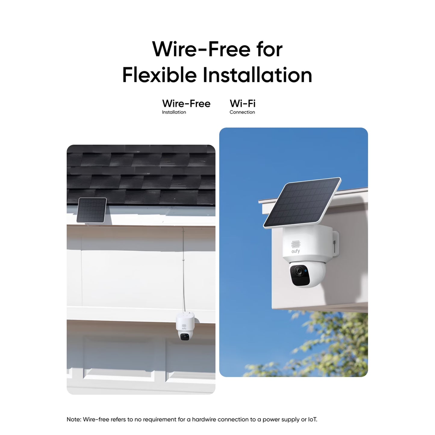 Solocam E30 Wi-Fi 2K 360° Security Camera Comes with Adjustable Solar Panel, No Monthly Fees