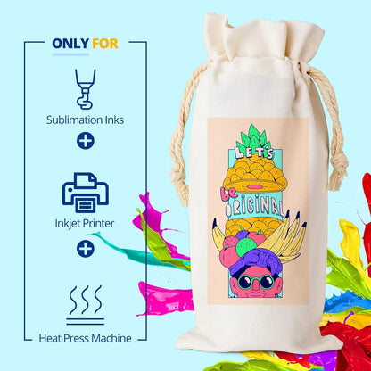 Sublimation Paper 8.5X14 Inch - 200 Sheets Transfer Paper Compatible with Inkjet Printer, Heat Transfer Paper for Tumblers, Mugs, T-Shirts and Other Sublimation Blanks