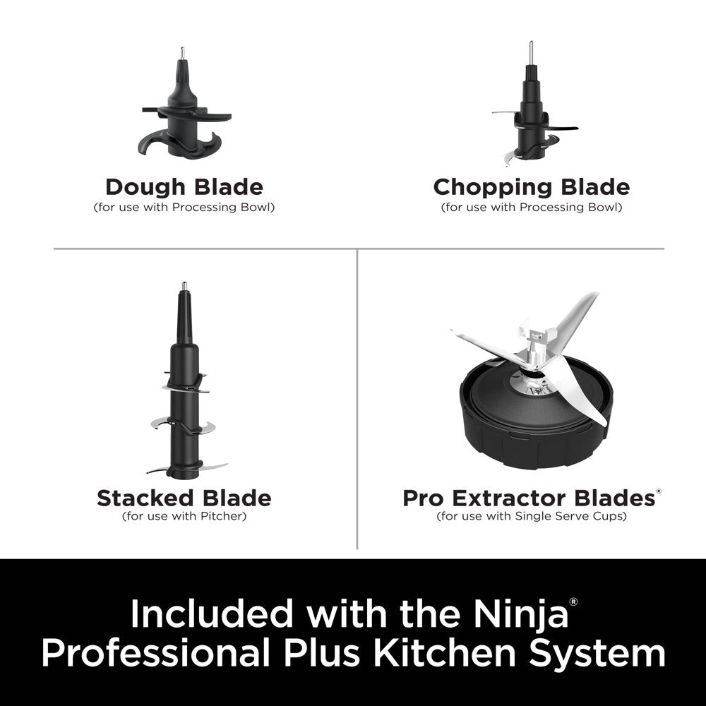 ® Professional plus Kitchen System with Auto-Iq® and 72 Oz.* Total Crushing® Blender Pitcher , BN800