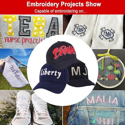 S-1501 Commercial Embroidery Machine with 15 Needles,14"X20" Embroidery Area,1200Spm Max Speed,12" Touch Screen, Wifi Available, Capable of Embroidering on 3D Caps, Flat, T-Shirt and More