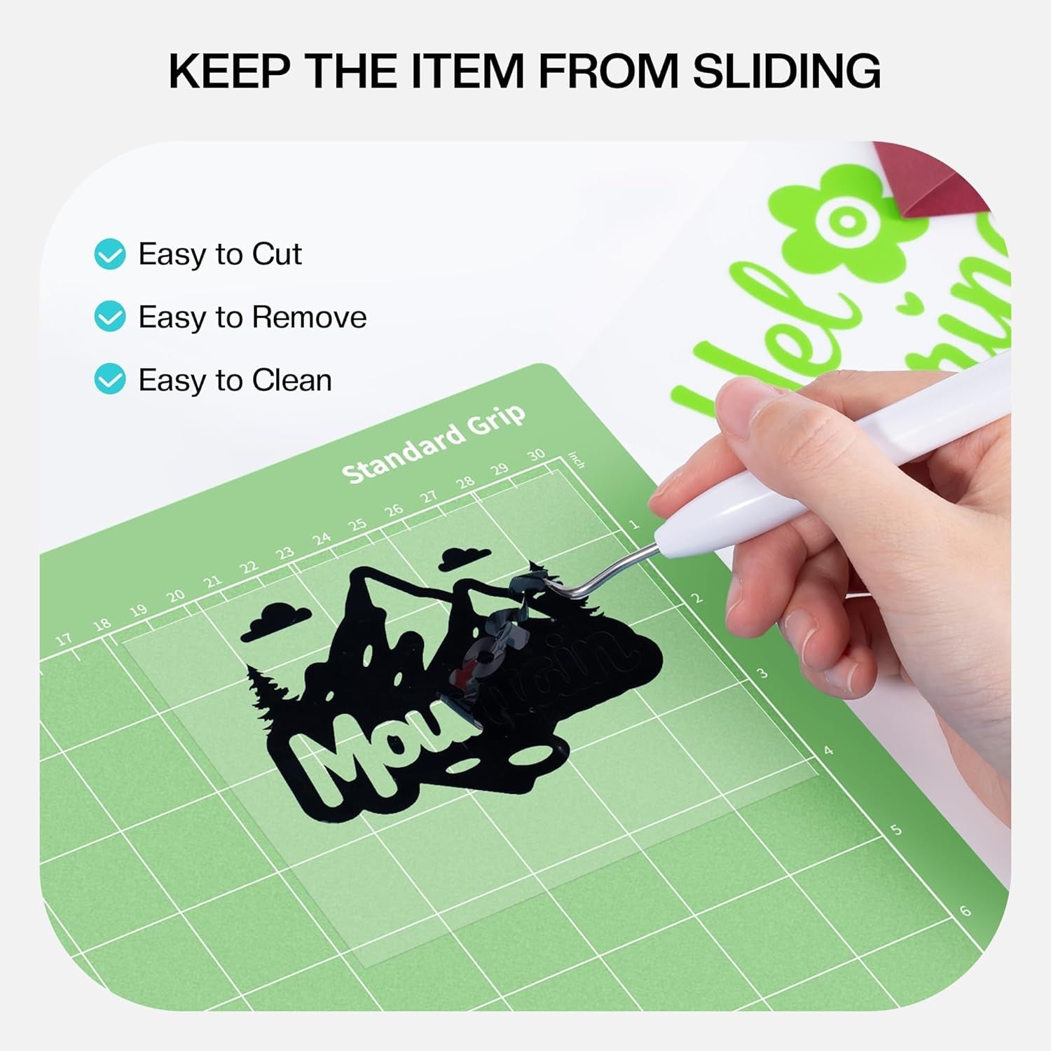 S31 Vinyl Cutter Machine, 12"X12" Cutting Mat, for DIY Vinyl, HTV, Cardstock, Paper Crafts and Home Decor