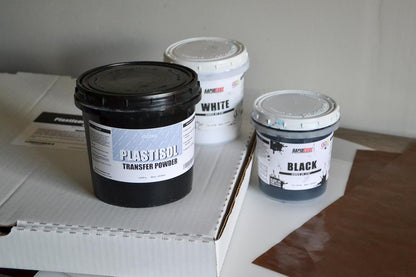 Ecotex® Plastisol Transfer Film Hot/Cold Peel (100 Sheets - 15 X 15 Inch) - Heat Press Plastisol Transfer Film on T Shirts and Garments - Iron on Transfer Paper and Dark Fabric