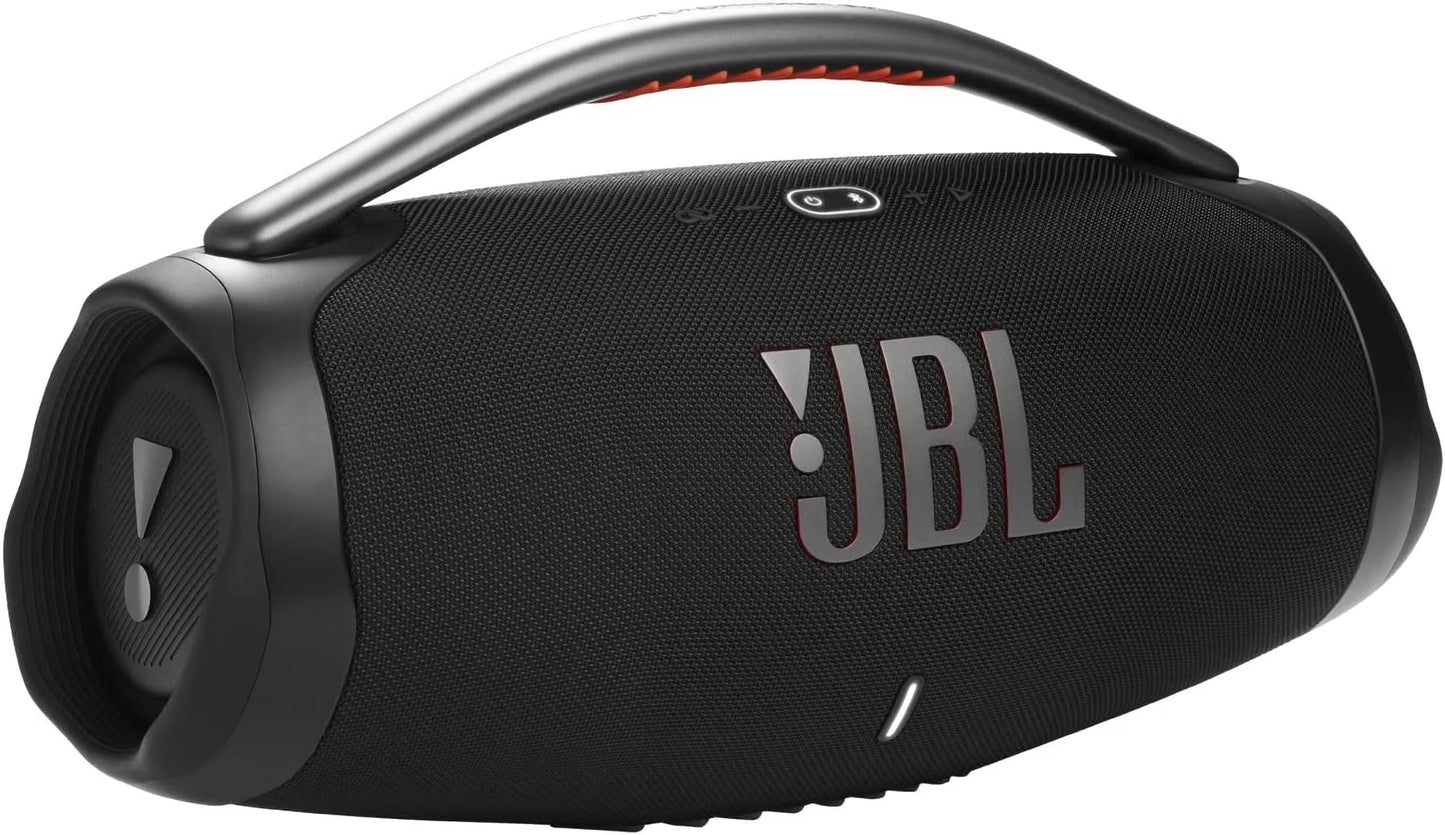 Boombox 3 Portable Bluetooth Speaker IPX7 Waterproof, Upto 24 Hours of Playtime - Black Damaged Box BOOMBOX3BLKAM