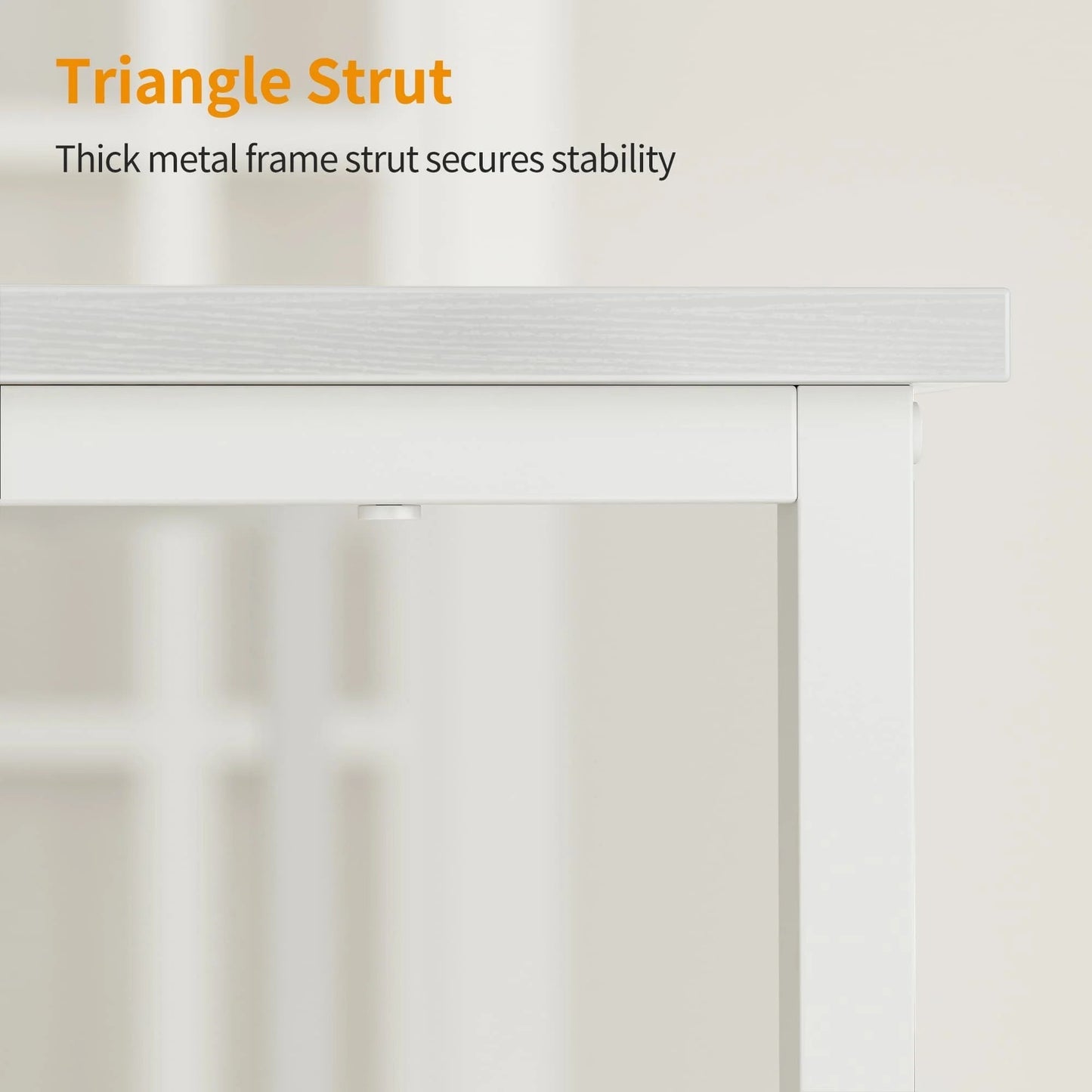 32 Inch Computer Desk, Small Home Office Desk for Small Spaces, Modern Simple Style for Home Office Study, Perfect for Students and Adults, White