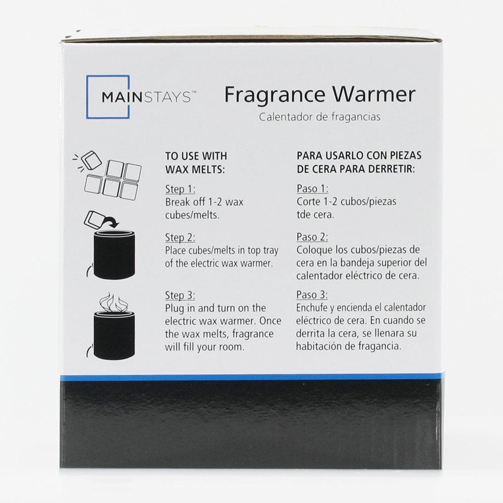 Electric Matte Black Ceramic Wax Warmer, Single Pack