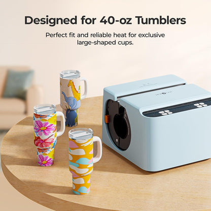 Auto Tumbler Heat Press - A200 Full Cup Transfer Heat Press Machine for 40 OZ Tumbler with Handle