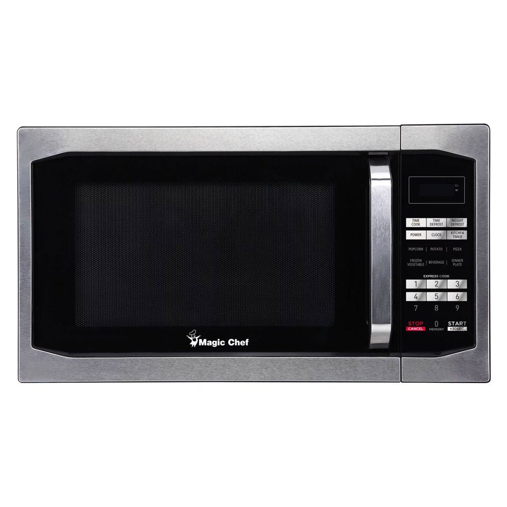 MCM1611ST 1100 Watt 1.6 Cubic Ft. Digital Microwave, Stainless Steel, New