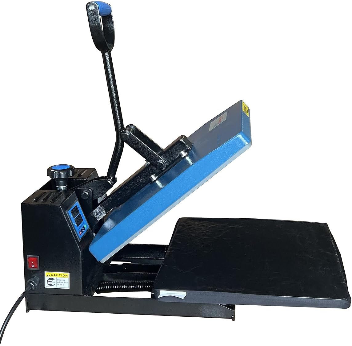 DG Digital Heat Press Pull Out Lower Platen 5.5" Slide Out T-Shirt Sublimation Heat Press Dg15X15 BBP