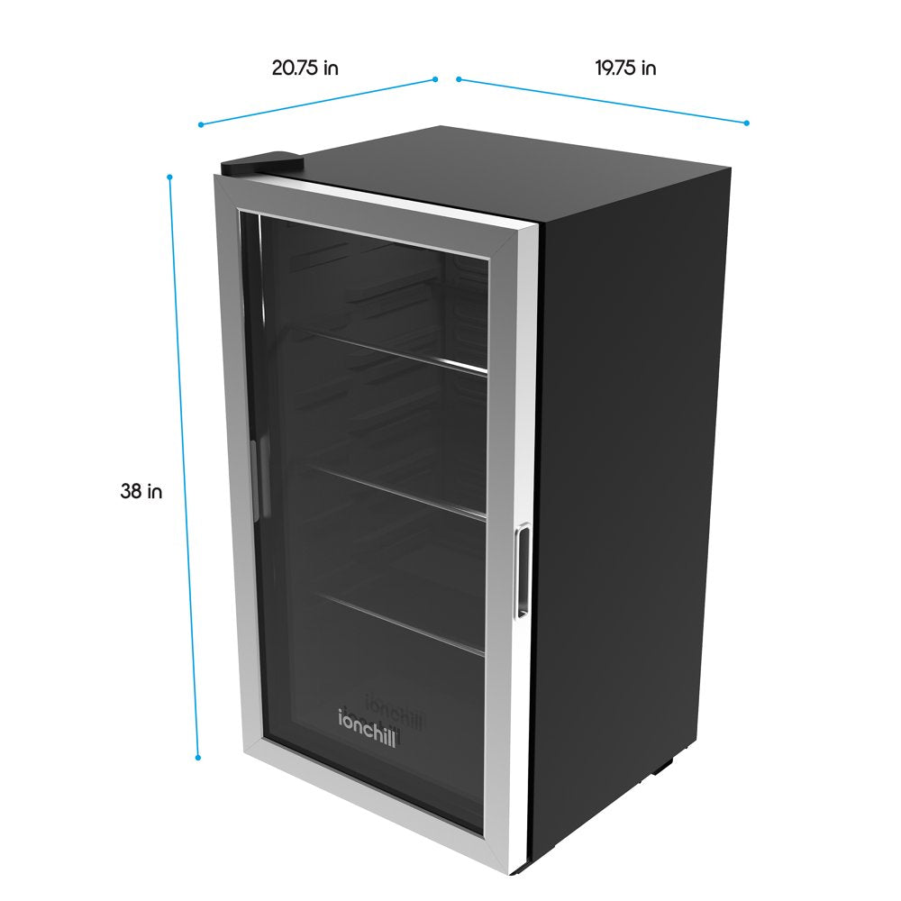 115-Can Mini Fridge, Compact Beverage Standard Door Refrigerator with Adjustable Temperature Control, 3.3 Cu. Ft., New