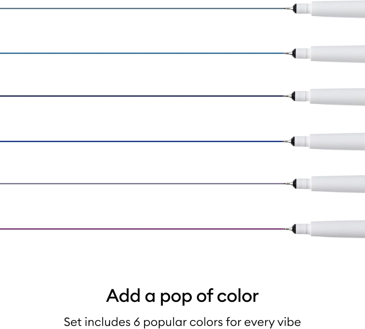 Cricut® Fine Point Pen Set, 0.4 Mm (6 Ct)