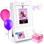 Sprocket Photo Booth Printer, 10.1 Inch Touchscreen, 3X4 Prints, White