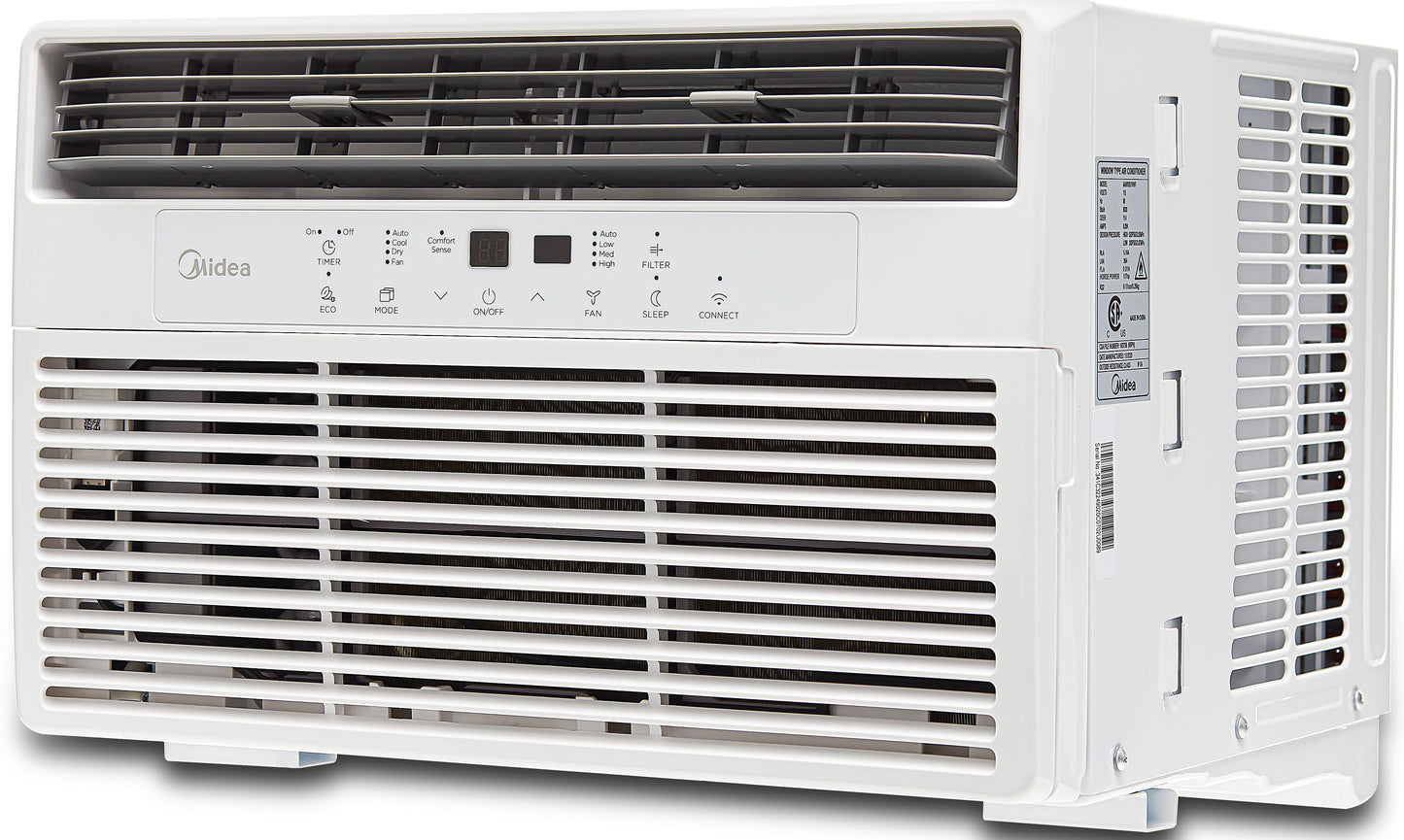 10,000 BTU 115V Smart Window Air Conditioner with Comfort Sense Remote, White, MAW10S1WWT-T, New