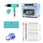 Sublimation Pens Machine Bundle with 20PCS Sublimation Pens Blanks,25 L Sublimation Oven Machine,Heat Tape,Wrapping Measuring Tool,Heat Blower