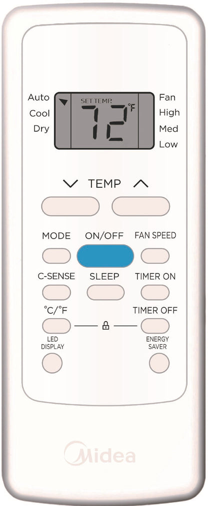 10,000 BTU 115V Smart Window Air Conditioner with Comfort Sense Remote, White, MAW10S1WWT-T, New