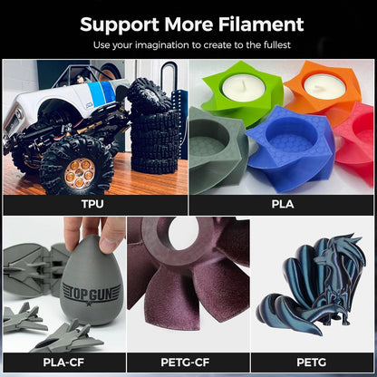 FLASHFORGE Adventurer 5M 3D Printer,600Mm/S Max High-Speed FDM 3D Printers with Fully Auto Leveling, 280°C Direct Extruder with Quick Detachable Nozzle, Effective Cooling, Core XY Structure