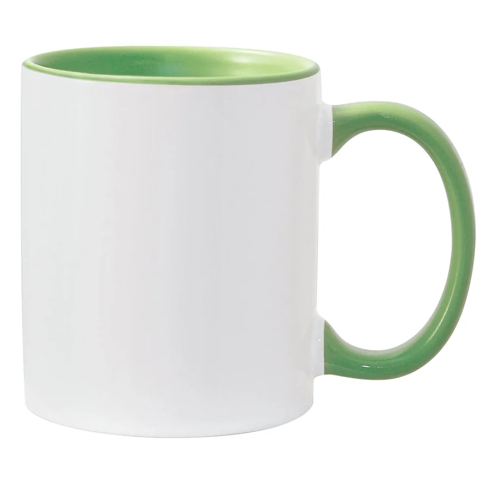HPN ORCA Premium 11 Oz. Inner + Handle Sublimation Ceramic Mug - 36 per Case