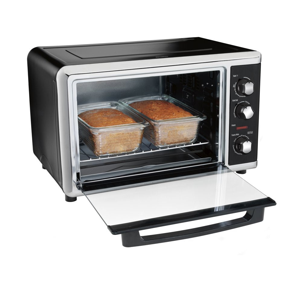 Countertop Oven with Convection and Rotisserie, Black, 31105D