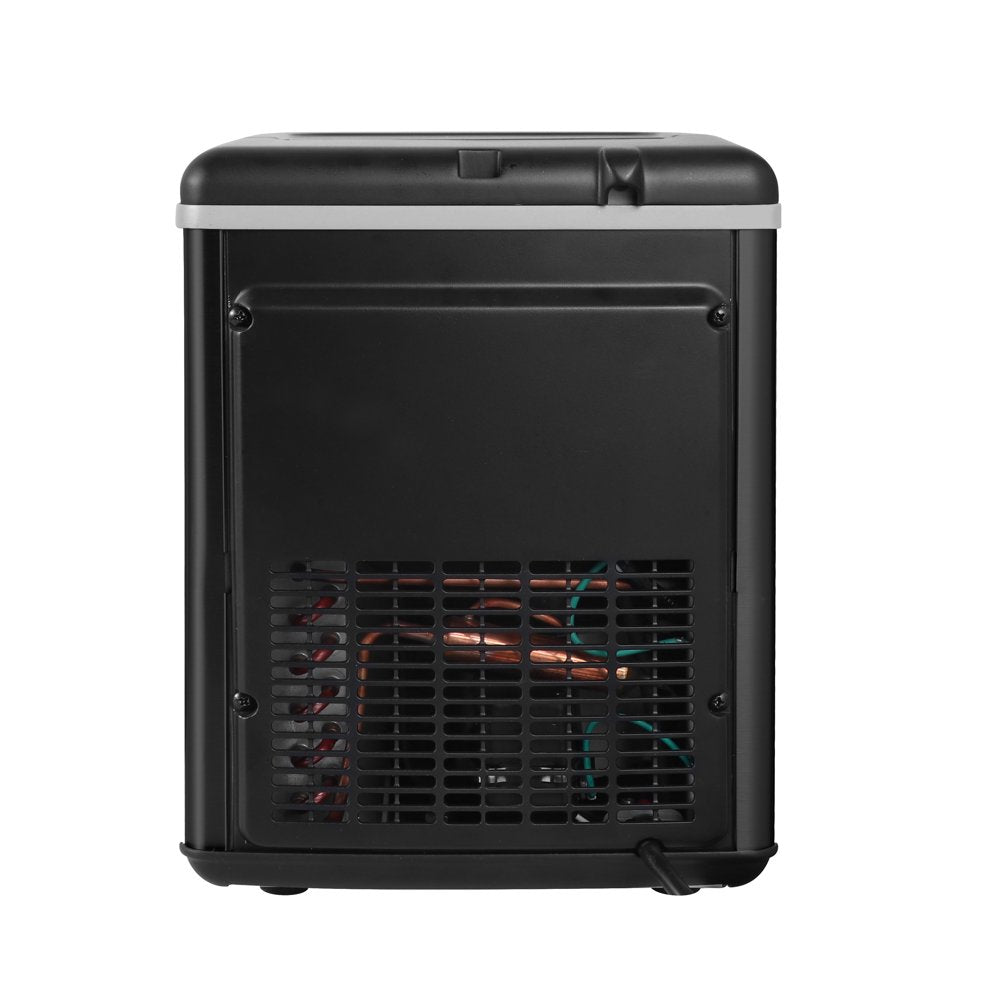 33 Lbs. Nugget Ice Maker - BLACK Stainless Steel, EFIC228