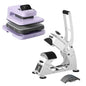 [Machine Bundle] HTVRONT Manual Hat Heat Press + Auto Heat Press 2-15"X15"