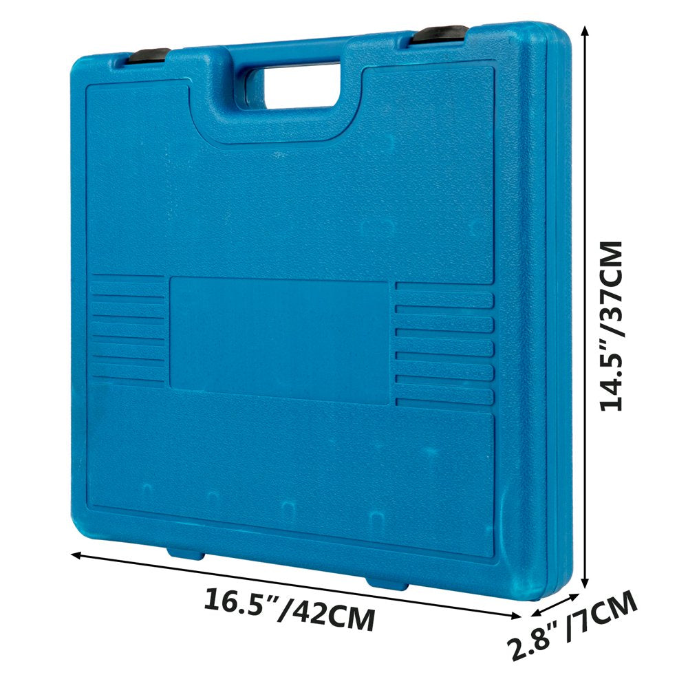 Impact Socket Set 1/2 Inches 43 Piece Impact Sockets, Standard Socket Assortment, 1/2 Inches Drive Socket Set 6-Point Sockets Metric 9-30 Mm (Standard/Deep)