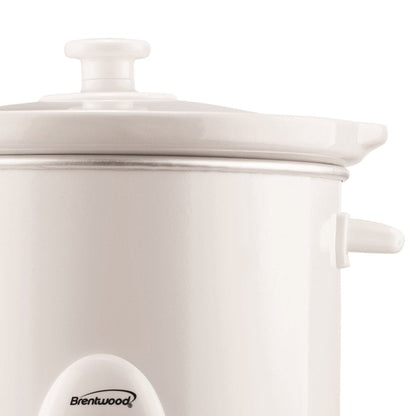 SC-135W 3-Quart Slow Cooker (White)